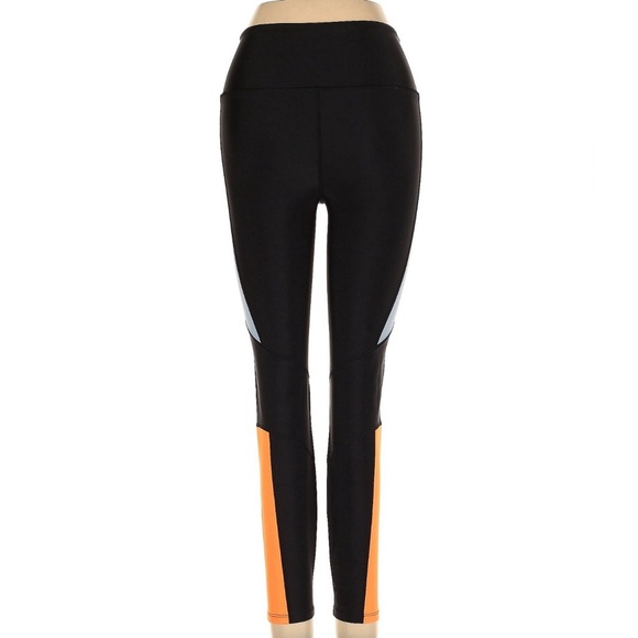 P.E Nation Alpine Leggings Black Orange Blue Size XS - Picture 4 of 6